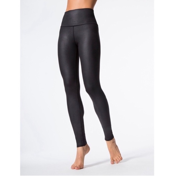 ALO Yoga Pants & Jumpsuits Alo Yoga Glossy High Rise Airbrush Leggings Poshmark